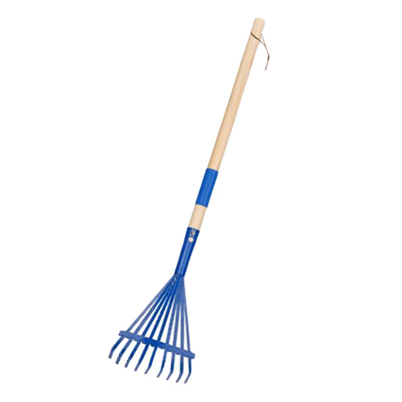 Gardening Tools For 3 Year Old - ABWZ-Children's Rake With Hardwood Handle And