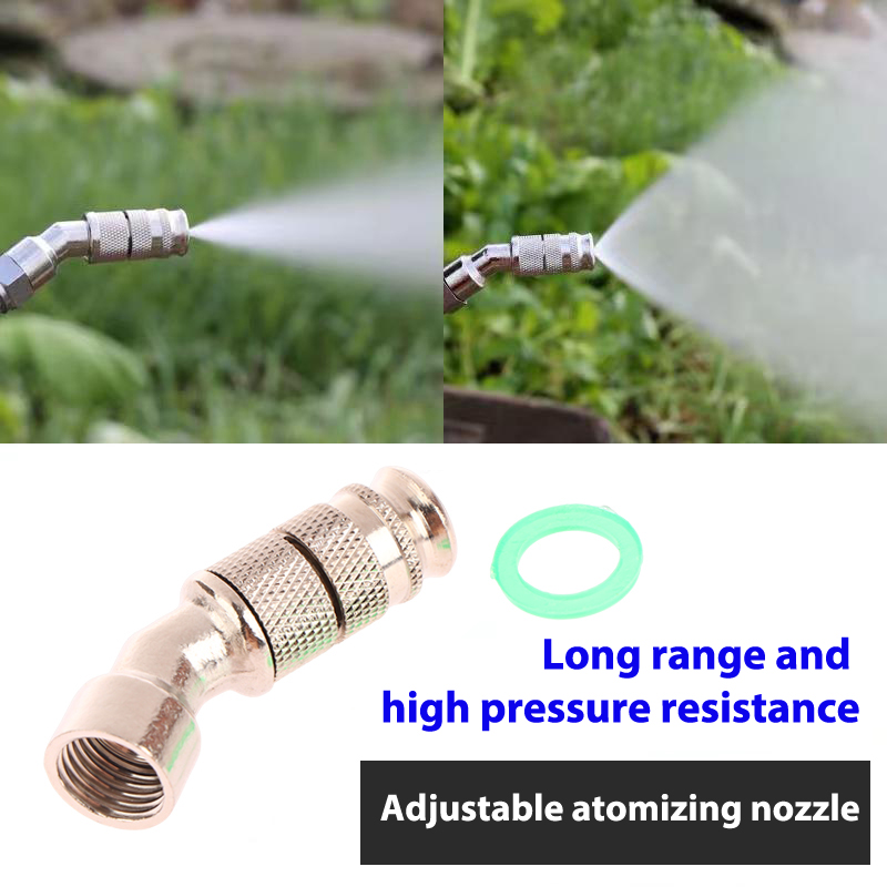 Gardening Tools Electric - Brass Atomization Nozzle Adjustable Spray Distance