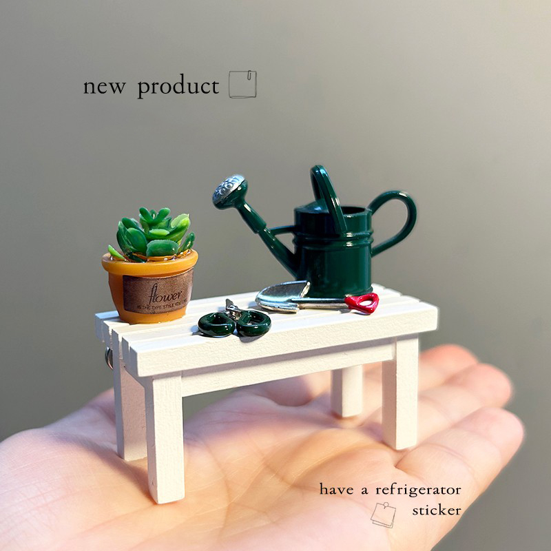 Gardening Tools For 8 Year Olds - 3D table Gardening Tool Decoration Refrigerator