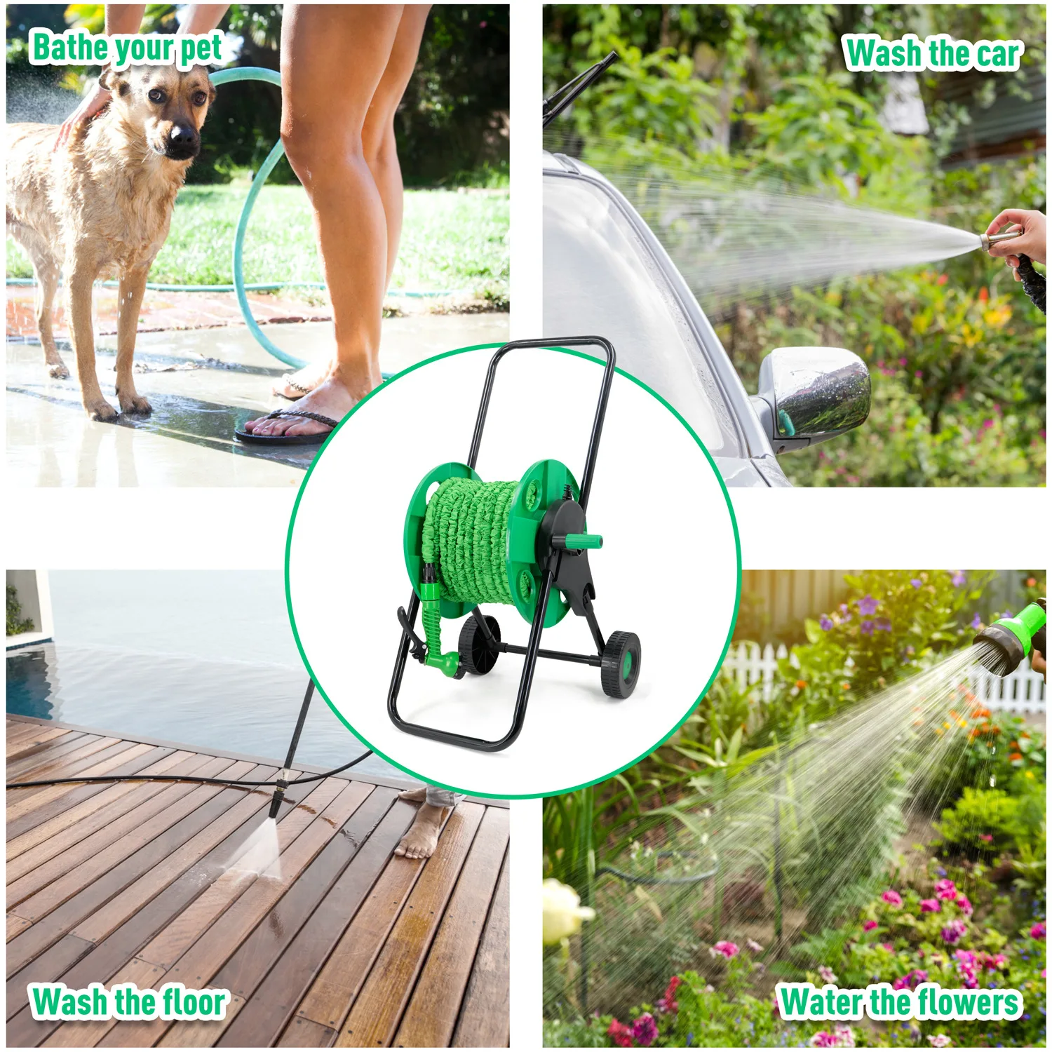 Gardening Tools Rack - Premium Garden Power Tools Water Pipe