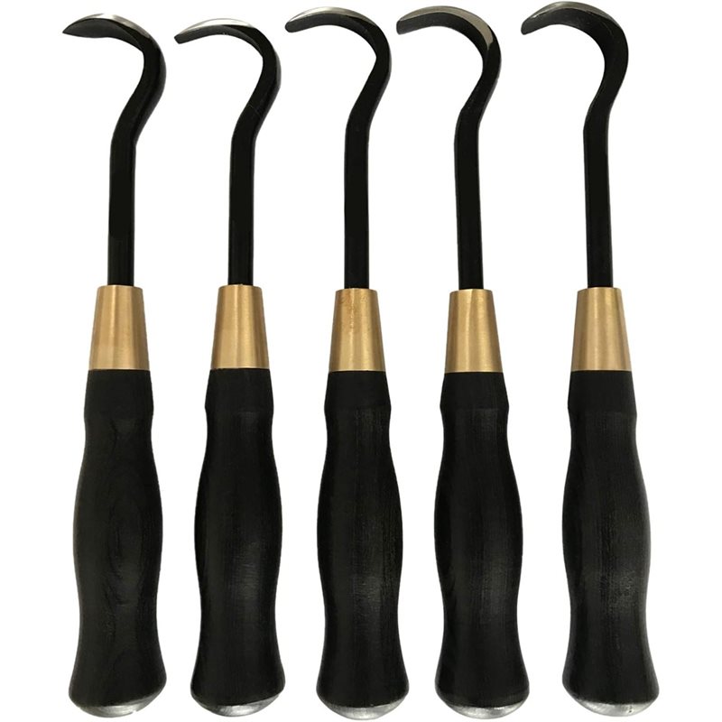 Bonsai Tool Set - A74E-Bonsai Scraper 5-Piece Tool Set Including