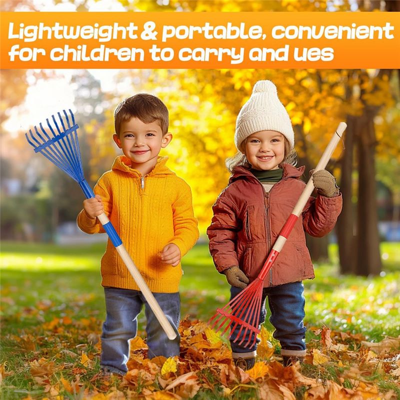 ABWZ-Children's Rake With Hard - Gardening Tools For 3 Year Old review and price