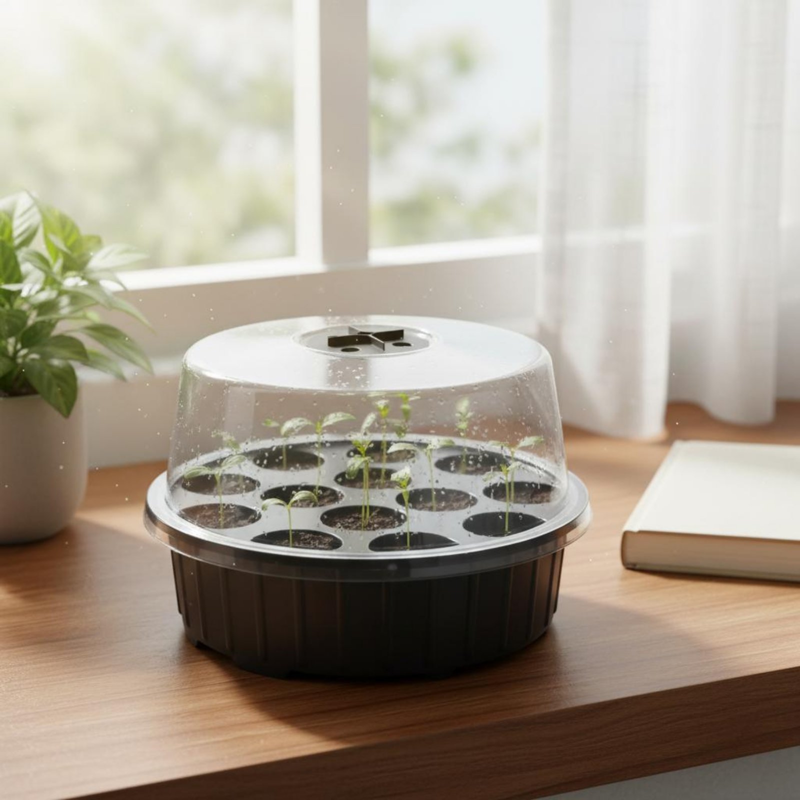 3 Pieces 13-Hole Seed Tray Moi - Propagation Tray Dome review and price