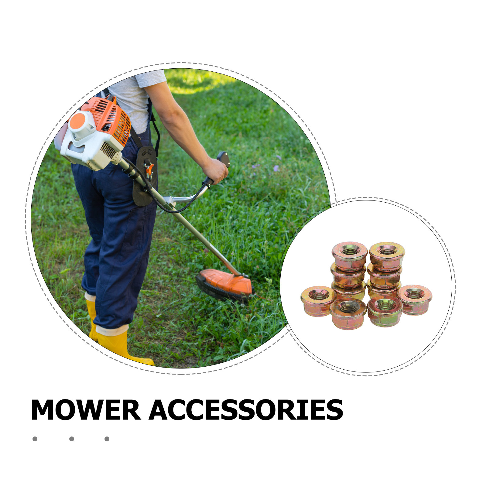 10Pcs Left-Hand Thread Lawn Mo - Gardening Tools Cutter review and price