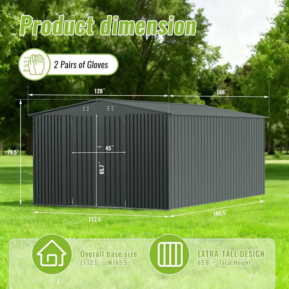 Durable Metal Outdoor Storage  - Gardening Tools In review and price
