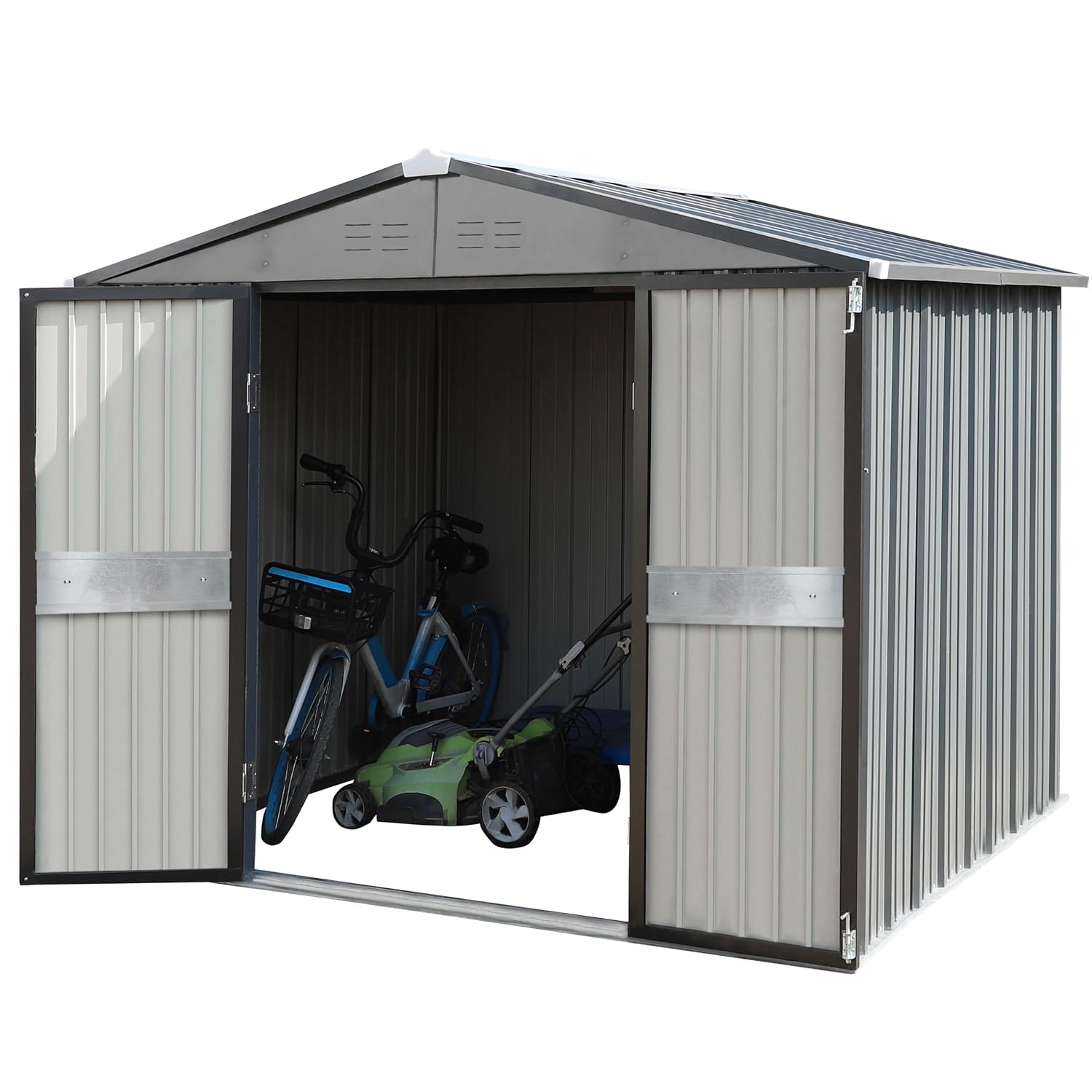 10' x 10' Outdoor Storage Shed - Gardening Tools In review and price