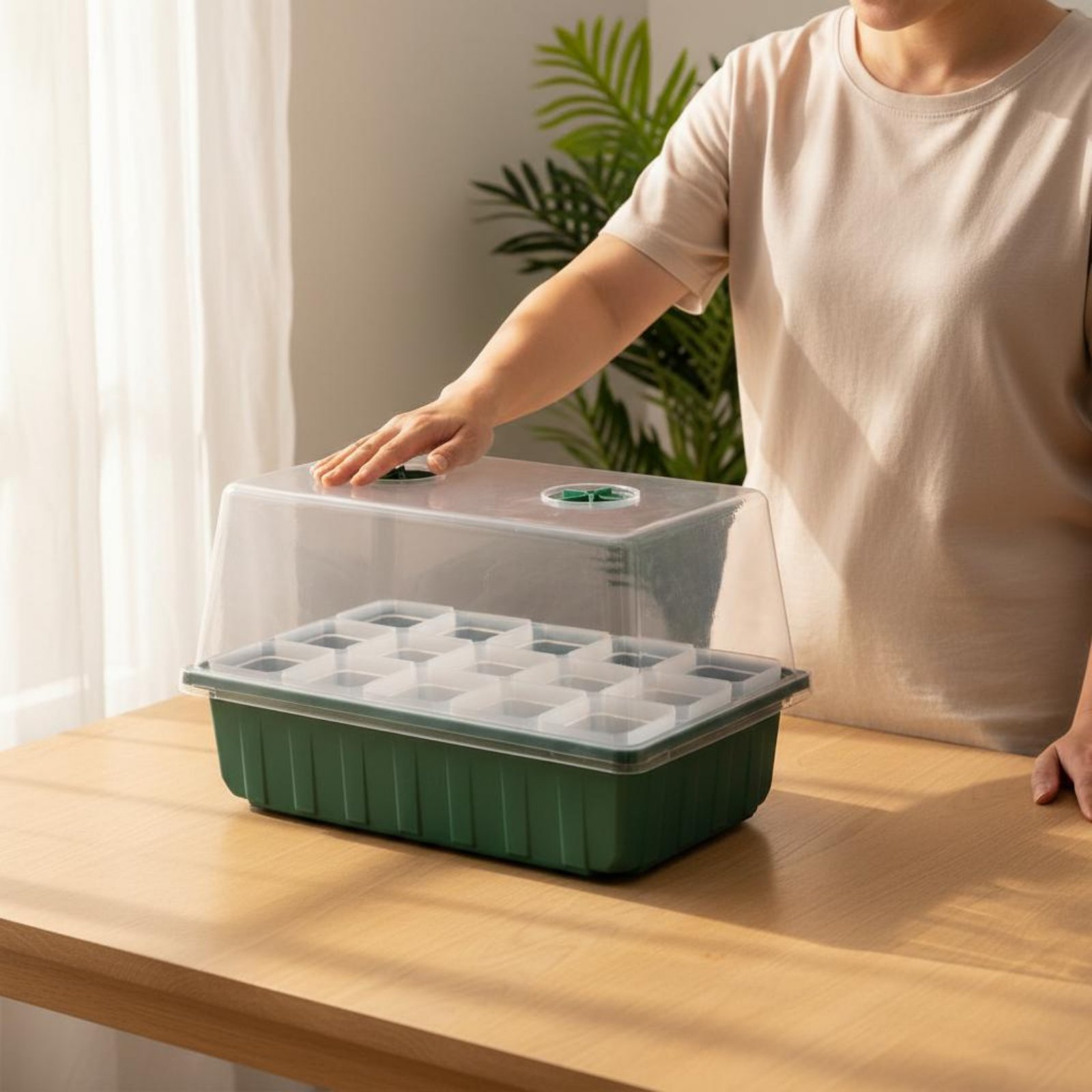 Mini Greenhouse Propagator Box - Propagation Tray Dome review and price