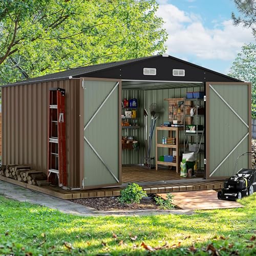 10x10 FT Outdoor Storage Shed, - Gardening Tools In review and price