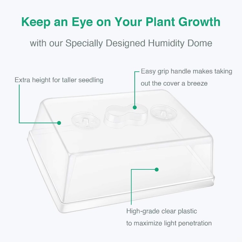 5-Inch plastic humidity dome f - Propagation Tray Dome review and price