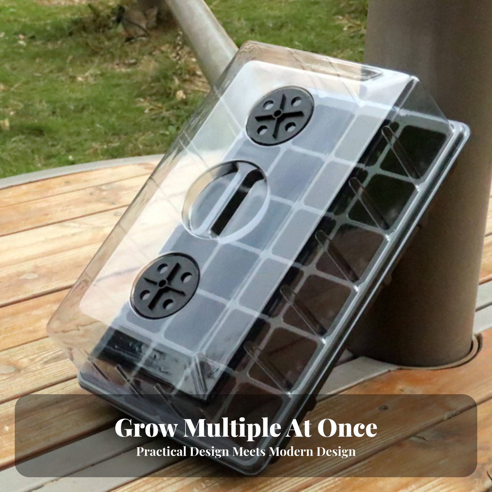 24 Compartment Nursery Tray Tr - Propagation Tray Dome review and price