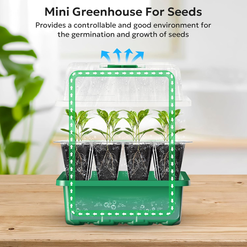 10PCS Seedling Trays Seed Star - Propagation Tray Dome review and price
