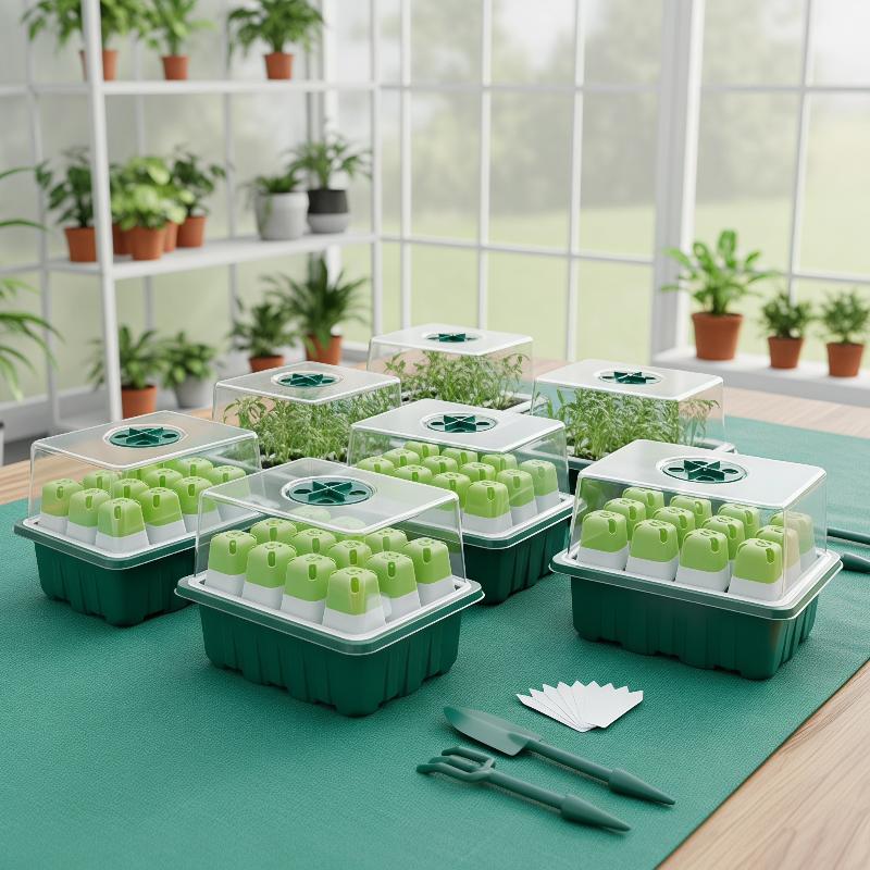 1Set Seed Starter Tray Mini Gr - Propagation Tray Dome review and price
