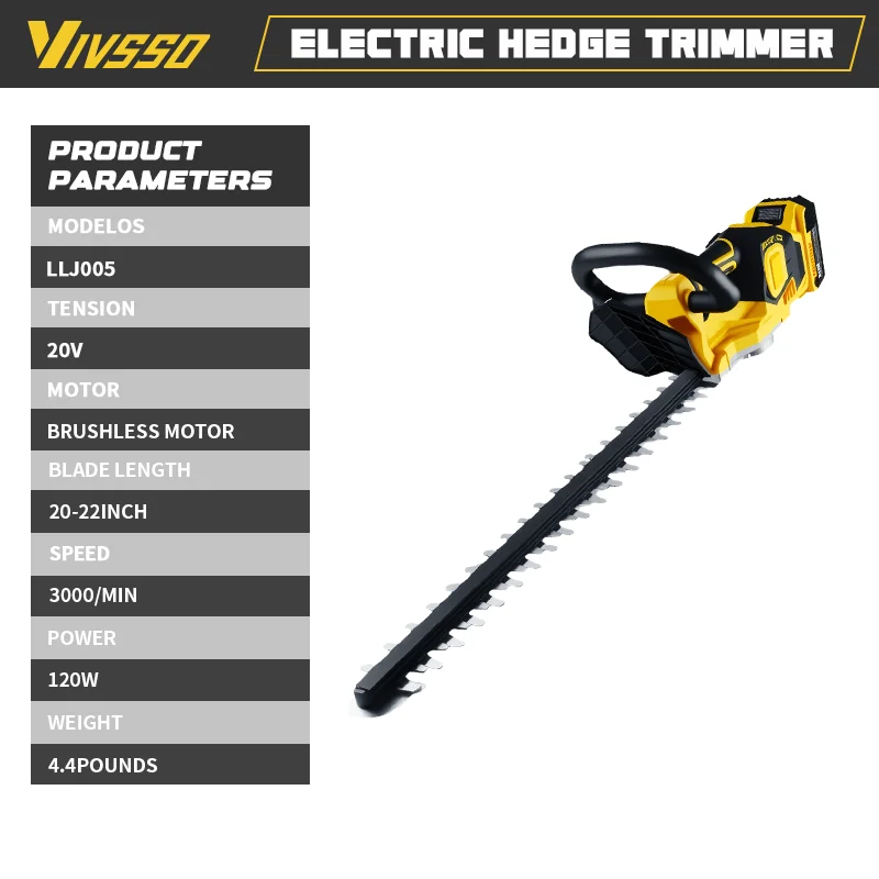 VIVSSO Cordless Electric Hedge - Gardening Tools Electric review and price