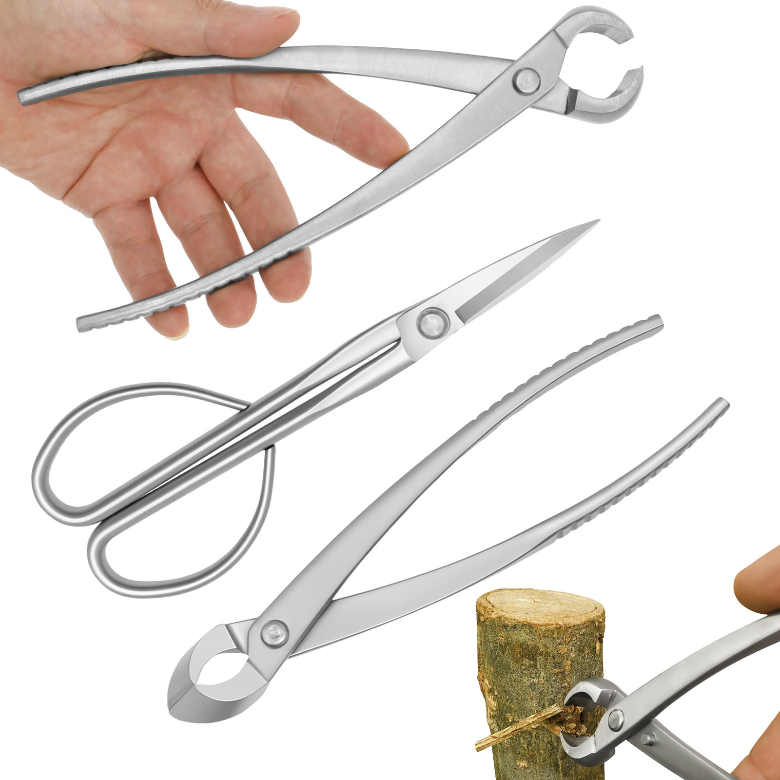 3 Pcs Bonsai Tool Set with Kno - Bonsai Tool Set review and price