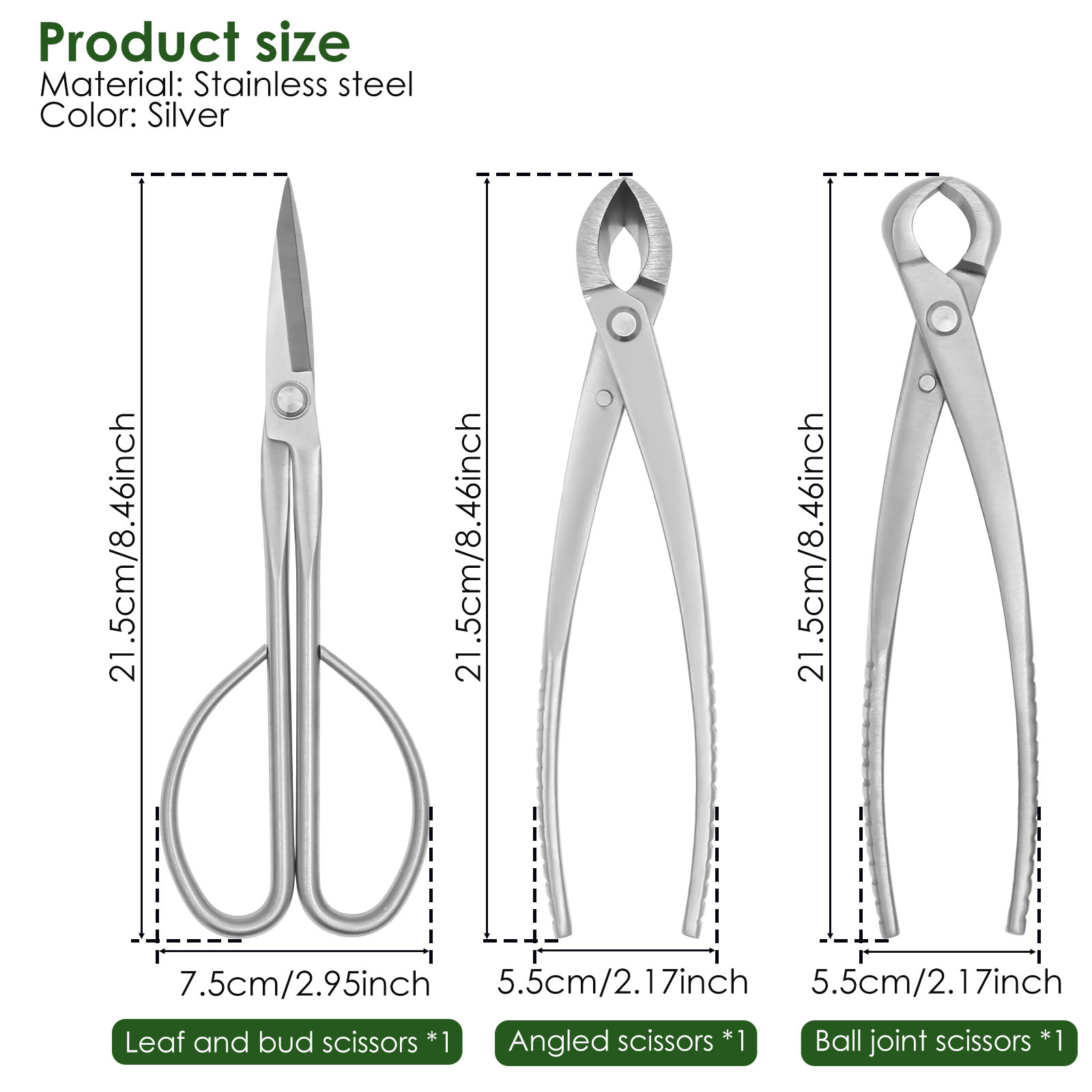 3 Pcs Bonsai Tool Set with Kno - Bonsai Tool Set review and price