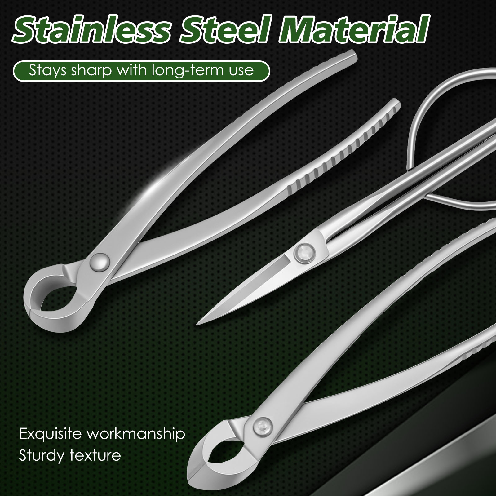 3 Pcs Bonsai Tool Set with Kno - Bonsai Tool Set review and price