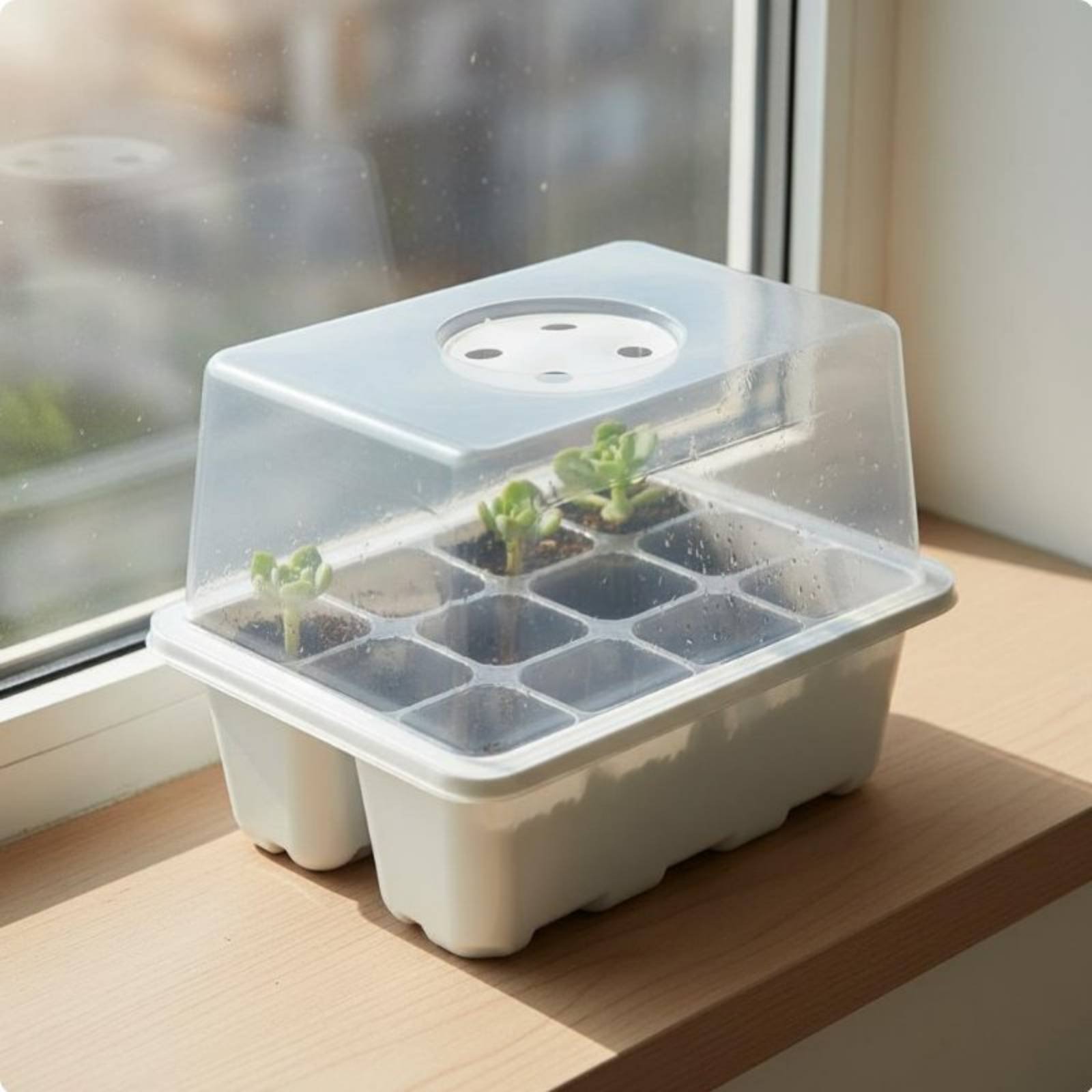 12 Compartment Seed Starting T - Propagation Tray Dome review and price