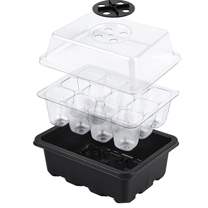 6/12 Holes Seed Starter Tray W - Propagation Tray Dome review and price