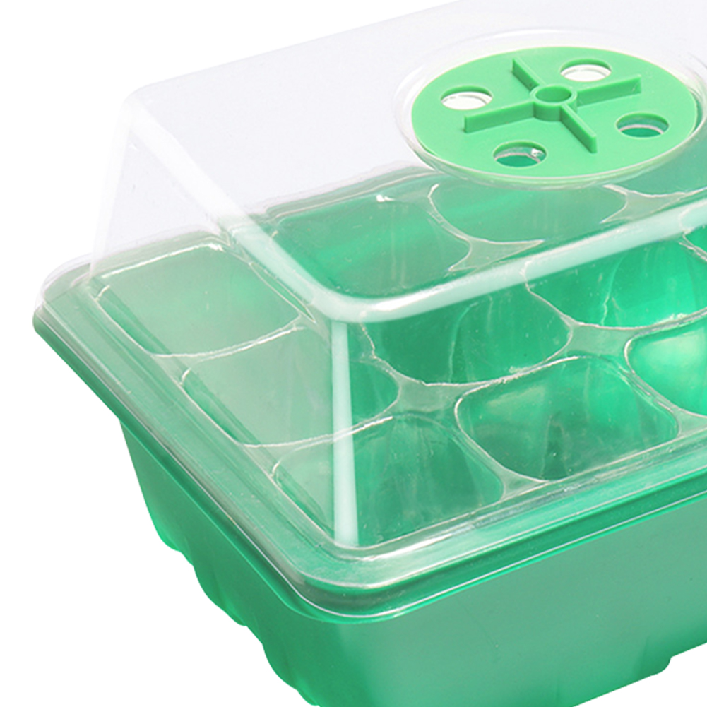 12 Holes Seed Starter Tray wit - Propagation Tray Dome review and price