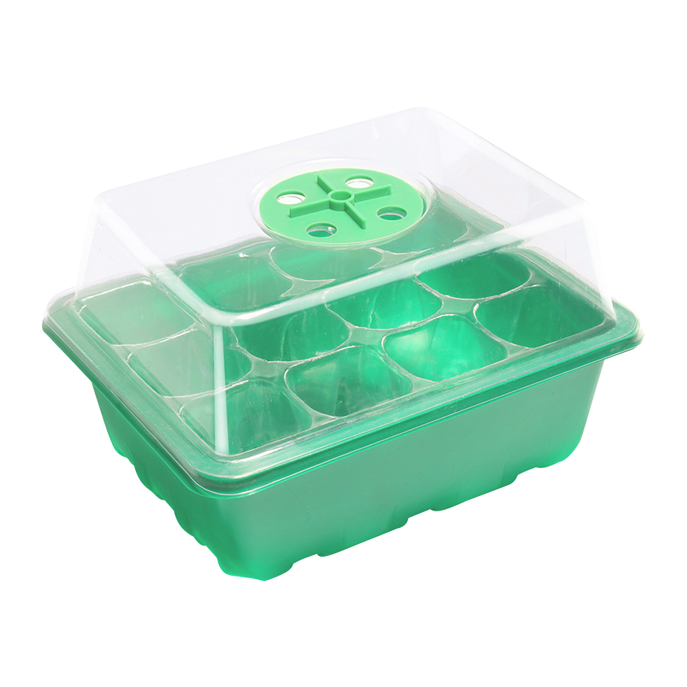 12 Holes Seed Starter Tray wit - Propagation Tray Dome review and price
