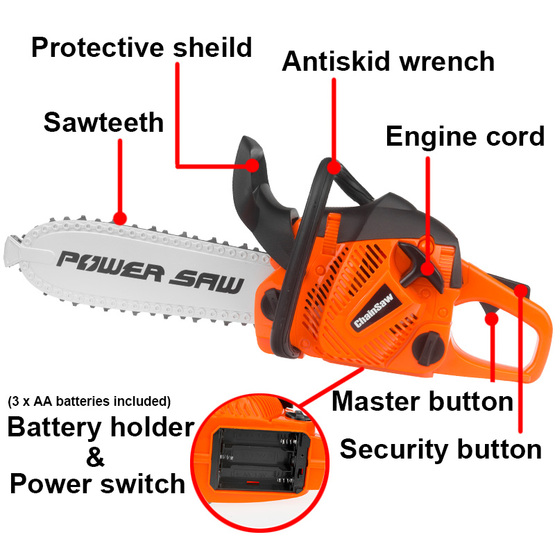 Toy Chainsaw Kids Toy Tools fo - Gardening Tools For 8 Year Olds review and price