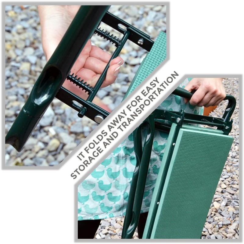 Garden Kneeler Folding Garden  - Garden Kneeling Pad review and price