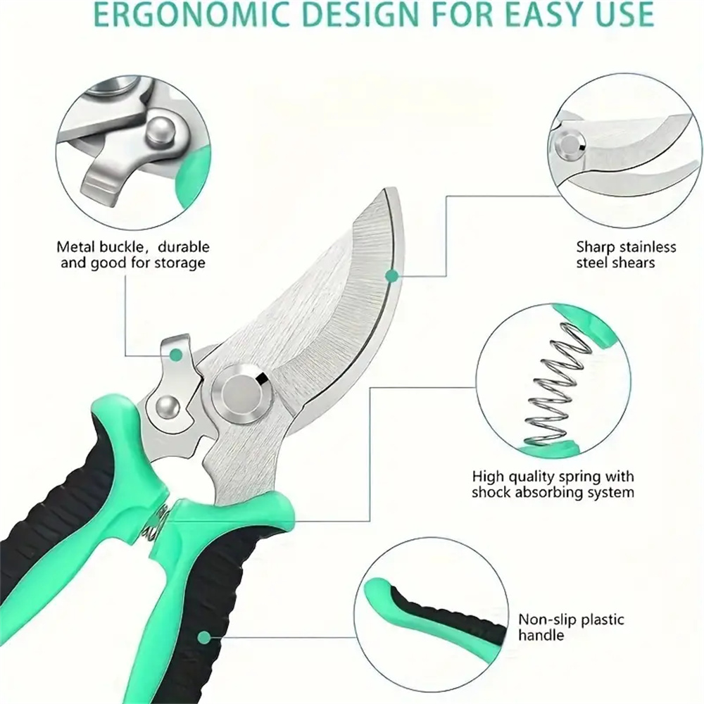 Bypass Pruner Stainless Steel  - Gardening Tools Cutter review and price