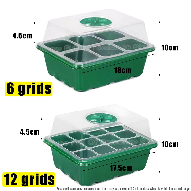 Growing Starting Nursery Trays - Propagation Tray Dome review and price